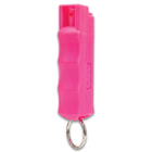 Sabre Pink Hardcase Three-In-One Pepper Spray - Quick Release Key Ring, TPU Case, Finger Grip, Reinforced Safety