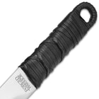 Forged Warrior Jungle Beast Long Knife - Ultratough High Carbon Spring Steel; Solid One-Piece Construction - Genuine Leather Handle, Sheath - Samurai / Ninja Style - Functional, Battle Ready - 19"