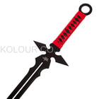 Fantasy Master Red Cord Wrapped Short Sword