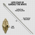 Lord of the Rings Staff of Gandalf the White