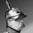 German Pickelhaube Historic Reproduction Military Helmet