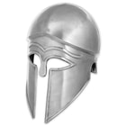 Fifth Century Corinthian 20-Gauge Iron Helmet - Silver