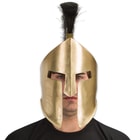 Ancient Greek / Spartan Crested Helmet and Facemask