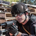 M48 OPS Tactical Base Jump Helmet Black