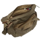Military-Grade Deluxe Concealed-Carry Messenger Bag - Fox Outdoor Products - Vintage Olive Drab