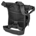 M48 Sentinel Compact Waist Concealed Carry Pistol Sling Pack - Canvas Construction, Secures One Pistol, Clip And Accessory Pockets, Waist And Thigh Straps