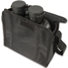 They come with a lightweight nylon carrying case with an adjustable shoulder strap and a neck strap is also included