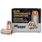 SIG Sauer Elite V-Crown 9 mm Luger 147gr JHP Ammo - Box of 20