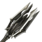 Close up image of Sauron's Mace included in the Sauron Collection.