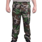 The BDU pants are available in sizes large, 1XL and 2XL