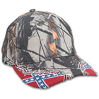 Camo Rebel Flag Hat