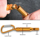 Trailblazer Emergency Whistle With Carabiner