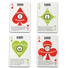 BugOut First Aid Playing Cards - Made Of Sturdy Stock, Original Artwork, First Aid Information, Plastic Container - Dimensions 3 1/2”x 2”
