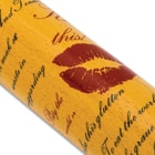 Kiss This Decorative Baseball Bat - Genuine Hardwood Construction, Vivid Designs, Tape Wrapped Handle - Length 32”