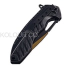 MTech Spring Assisted Opening Gold And Black Blade Pocket Knife