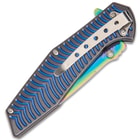 Ridge Runner Blue Two-Tone Pocket Knife