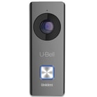 U-Bell Wireless Video Doorbell - Two-Way Audio, 1080P Video, 180 Degrees View, Infrared LEDs, Weatherproof, Wired Power, SD Card Included