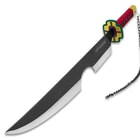 The Tengen Uzui Nichirin Demon Slayer Sword has a carbon steel blade