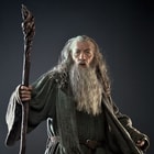 The Hobbit Illuminated Staff of The Wizard Gandalf With Wall Mount - High Intensity LED Light - 73" Length