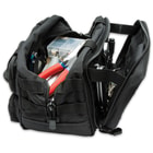 Taking the traditional military mechanic’s tool bag to a whole new level, it has lots of organized space to store your gear