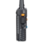 Dual Band Two-Way Radio - 128 Channels, Range 400-520 MHz, Lithium Ion Battery, Emergency Alarm, Voice Control, LCD Screen