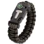SHTF Multi-Function Paracord Bracelet - Fire Starter, Emergency Whistle, Integrated Compass