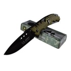 Officially Licensed U.S. Army Assisted Opening Merc Pocket Knife Army Green