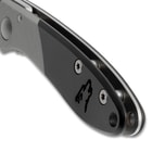 Timber Wolf Black & Silver Folding Knife