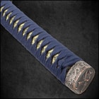 Shinwa Wellspring Handmade Tachi / Samurai Sword - Hand Forged Damascus Steel - Historical Katana Predecessor - Traditional Wooden Saya - Functional, Battle Ready, Full Tang 