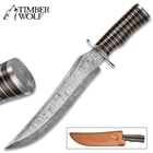 Timber Wolf Nile Warrior Bowie Knife