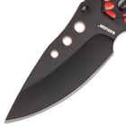 Black Legion Primordial Heat Pocket Knife - Stainless Steel Blade, Assisted Opening, Anodized Aluminum Handle, Pocket Clip