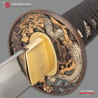 Sokojikara Kengo Golden Dragon Sword - 5160 High Carbon Spring Steel