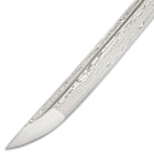 Shinwa Regal Katana Green Sword And Scabbard - Damascus Steel Blade, Genuine Ray Skin - Length 40 3/4"