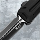 A view of the handle and pocket clip