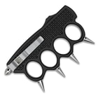 The knucklebuster handle of the automatic knife