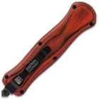 Steel Serpent Wood OTF closed