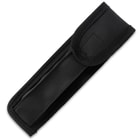 Nightpiercer Red and Black OTF in sheath