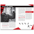 Complete Guide To Knife Throwing - Detailed Instructions And Illustrations, Softcover Book, 23 Pages - Dimensions 8 1/2”x 5 1/2”
