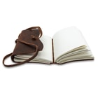 The jounal has cream colored unlined pages