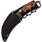 Tench Raider Karambit in sheath