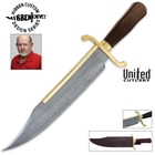 Gil Hibben Old West Bowie Knife Damascus