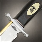 Gil Hibben "Expendables 2" Toothpick Knife And Leather Sheath