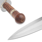 The pommel and the blade
