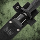 United Cutlery Commander Black Boot Knife and Shoulder Sheath