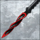 M48 Cardinal Sin Cyclone Spear With Vortec Sheath - Cast Stainless Steel Blade, Reinforced Nylon Handle - Length 45 1/2”