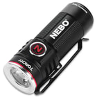 Nebo Torchy Rechargeable Flashlight - 1,000 Lumens, Four Light Modes Plus Turbo, Anodized Aluminum Construction, Magnetic Base