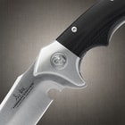Full image of the Folding Recurve Kerambit closed.