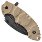 USMC Scorching Sands Assisted Opening Hawkbill Pocket Knife - G10 Handle - Officially Licensed