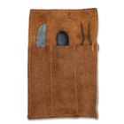 The replica dining set in its pouch