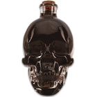 Glass Skull Decanter With Cork Stopper - One-Piece Quality Sculpted Glass, Highly Detailed - Dimensions 5”x 3 1/4”x 5 3/4”